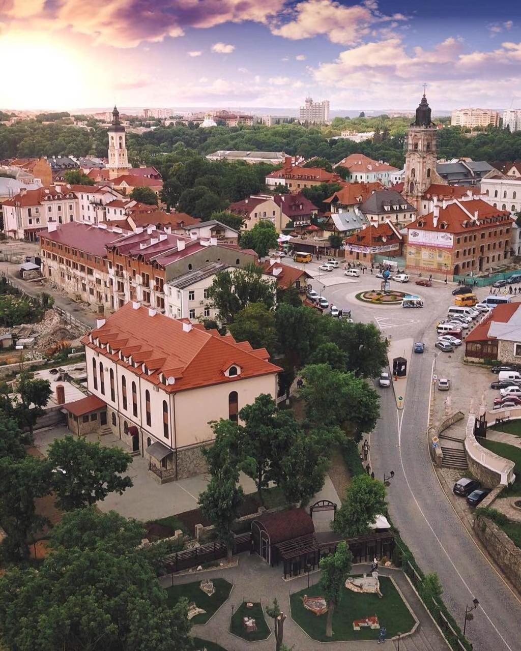 в старом городе Kamianets-Podilskyi